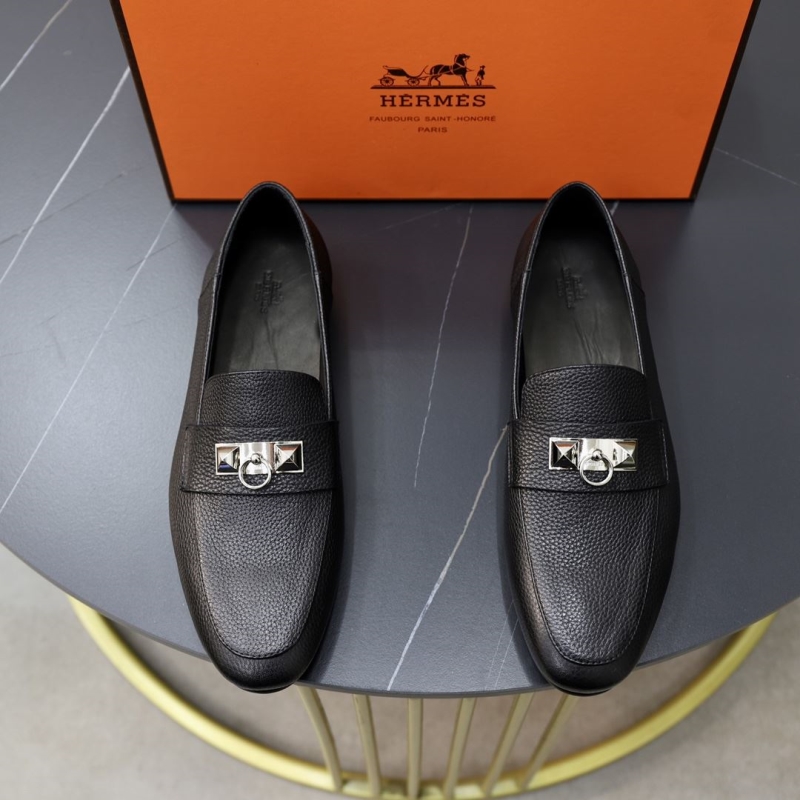 H**mes leather shoes